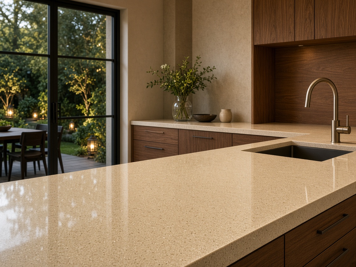 Staron Worktops in a UK kitchen